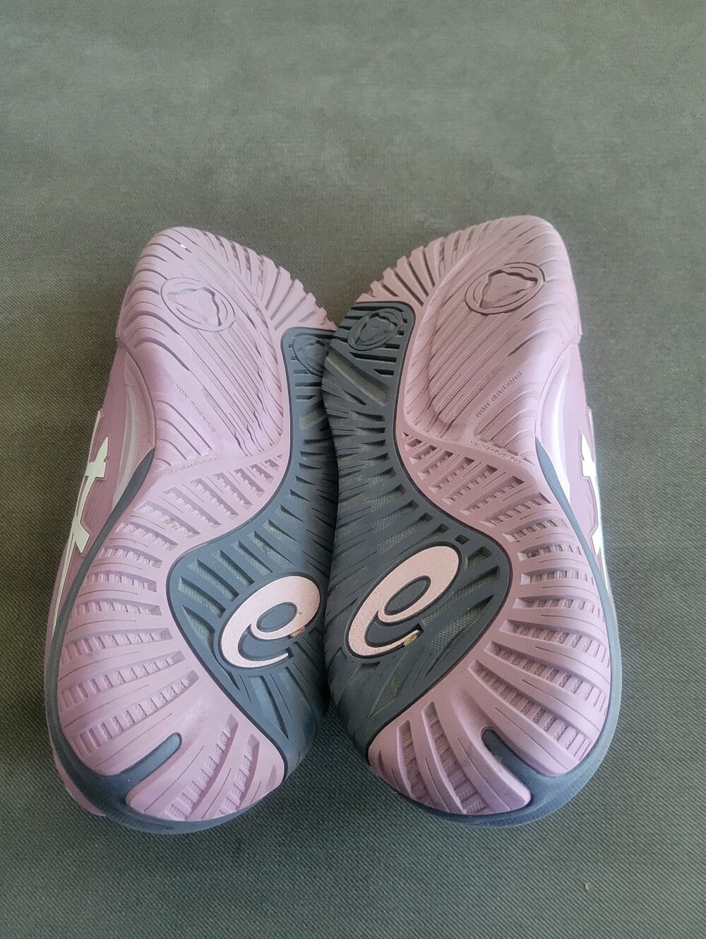 Asics Women's Gel-Resolution X Lilac Tennis Shoes Size 9.5 - Picture 6 of 8